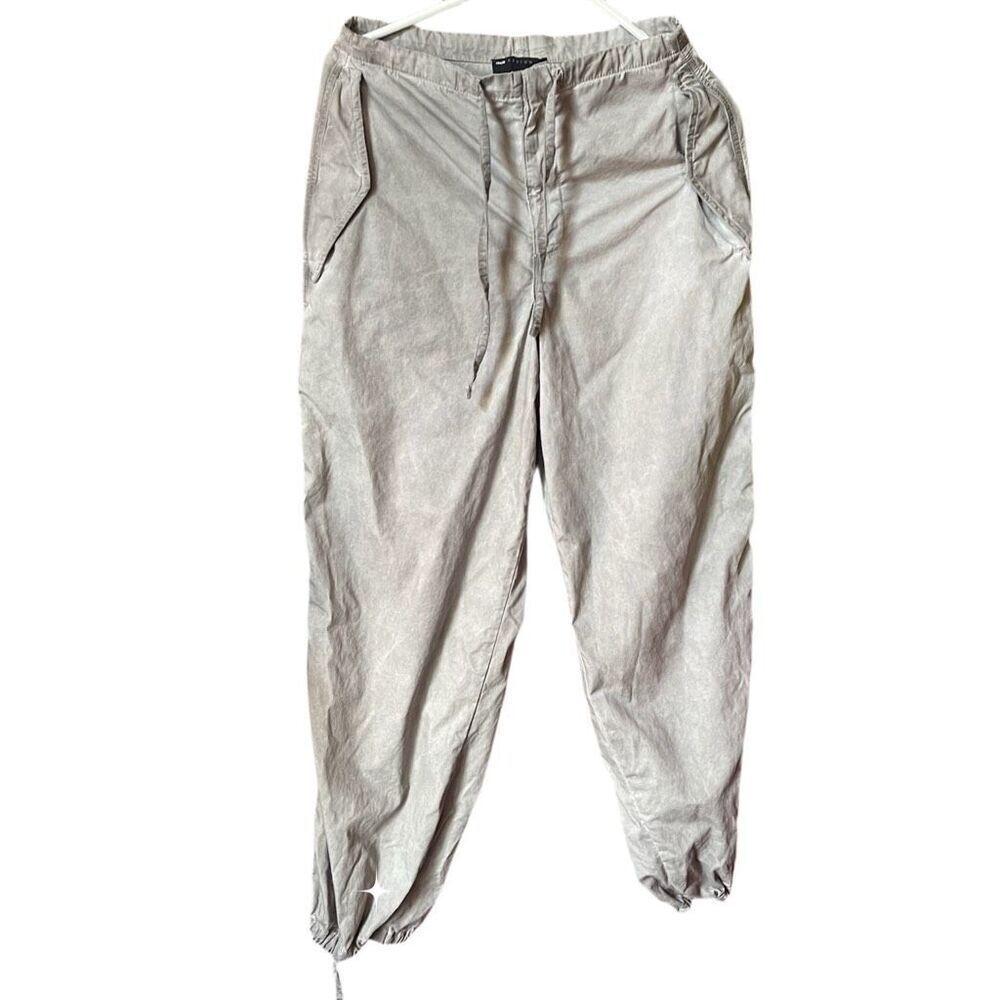 ASOS size 6 made in Turkey 100% cotton drawstring waist joggers.